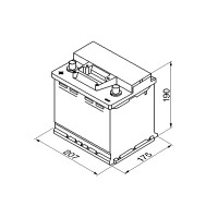 Акумуляторна батарея 45А  BOSCH S3 ЛІВ [+] 12V 45AH 400A 207*175*190