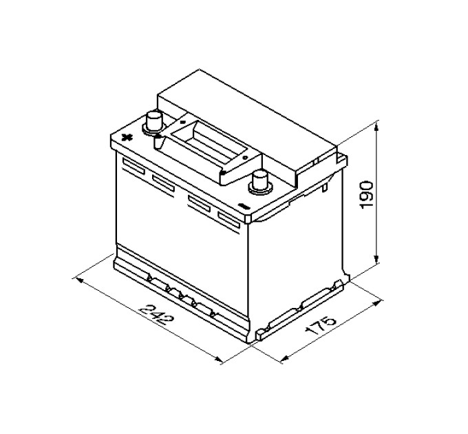 Купити акумулятор BOSCH S3 56AH 480A 12V