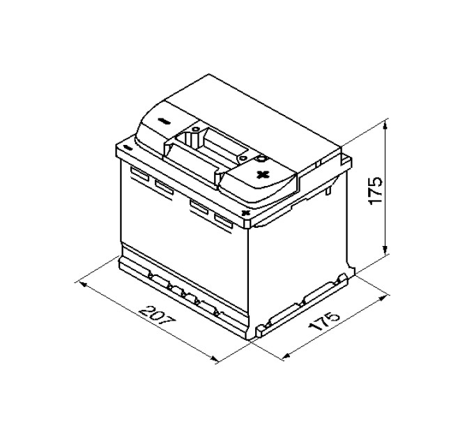 Акумулятор BOSCH S4 44А 12V 44AH 440A [+] – надійність та якість