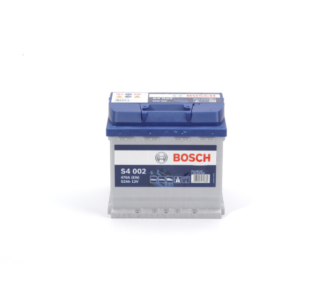 Акумулятор BOSCH S4 52Ah 470A