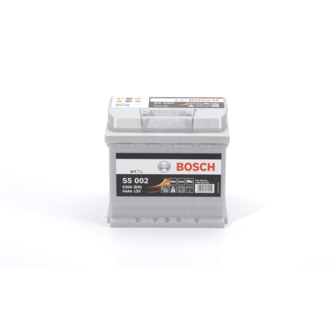 Акумулятор BOSCH S5 54Ah 12V 530A — надійність і потужність