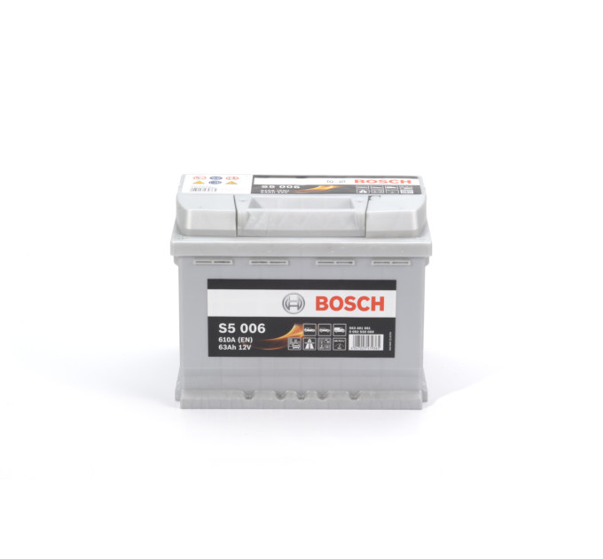 Акумулятор BOSCH S5 63А 12V: Надійність та потужність для вашого автомобіля