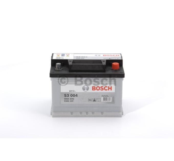 Акумулятор BOSCH S3 53А 12V 500A — надійне рішення для вашого авто