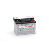  Акумуляторна батарея 53А BOSCH S3 ПРАВ [+] 12V 53AH 500A 242*175*175