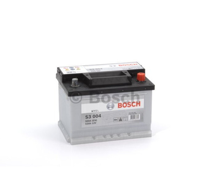 Акумулятор BOSCH S3 53А 12V 500A — надійне рішення для вашого авто