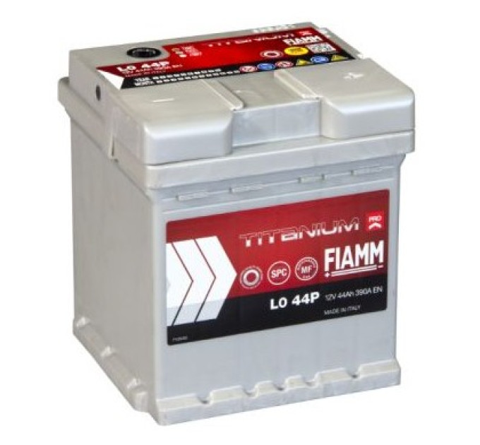 Акумулятор FIAMM TITANIUM PRO 44А (12V 44AH 390A)