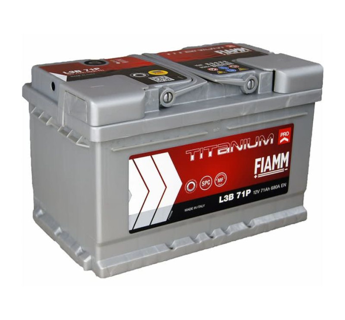 FIAMM TITANIUM PRO 71AH 680A 12V – якісний акумулятор для вашого авто