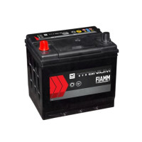 Акумуляторна батарея 60А FIAMM BLACK TITANIUM (D23X 60) ASIA ЛІВ [+] 12V 60AH 540A 230*170*223