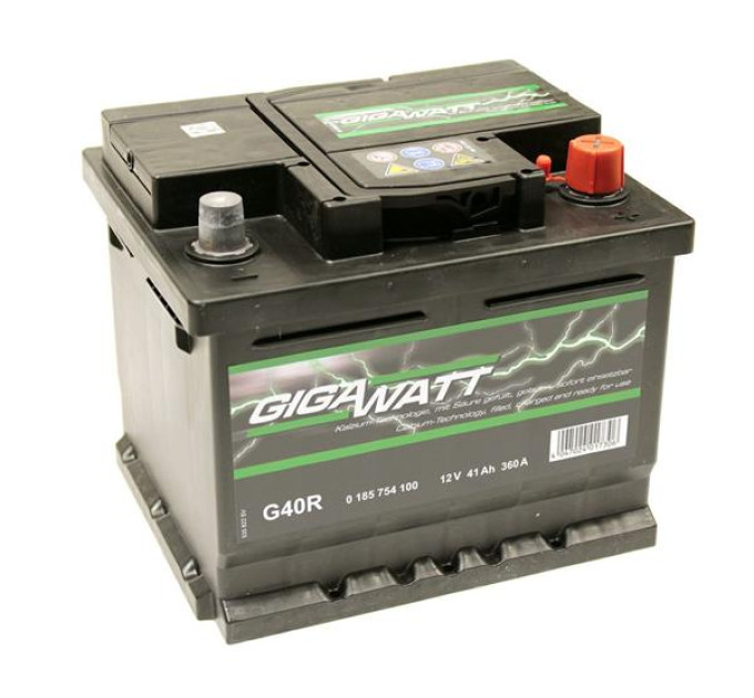 Акумулятор GIGAWATT 41А 12V 360A