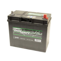 Акумуляторна батарея 45А GIGAWATT ASIA ПРАВ [+] 12V 45AH 330A 238*129*227