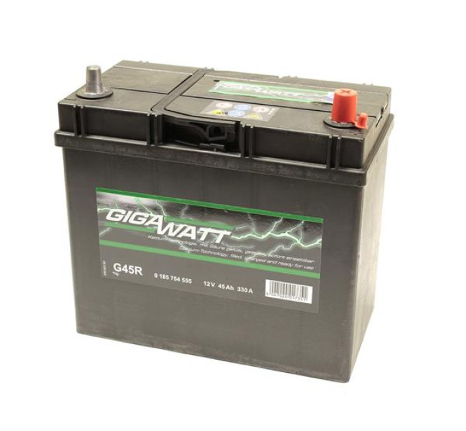Акумулятор GIGAWATT ASIA 12V 45AH 330A