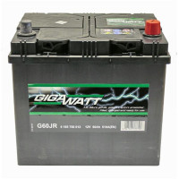 Акумуляторна батарея 60А  GIGAWATT ASIA ПРАВ [+] 12V 60AH 510A 232*173*225