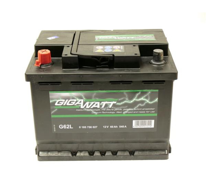 Акумуляторна батарея GIGAWATT 12V 60AH 540A