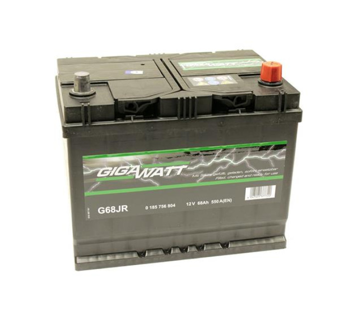 Акумуляторна батарея GIGAWATT ASIA 68А 12V для автомобілів