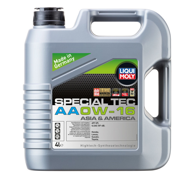 Масло моторне LIQUI MOLY SPECIAL TEC AA 0W-16 4л