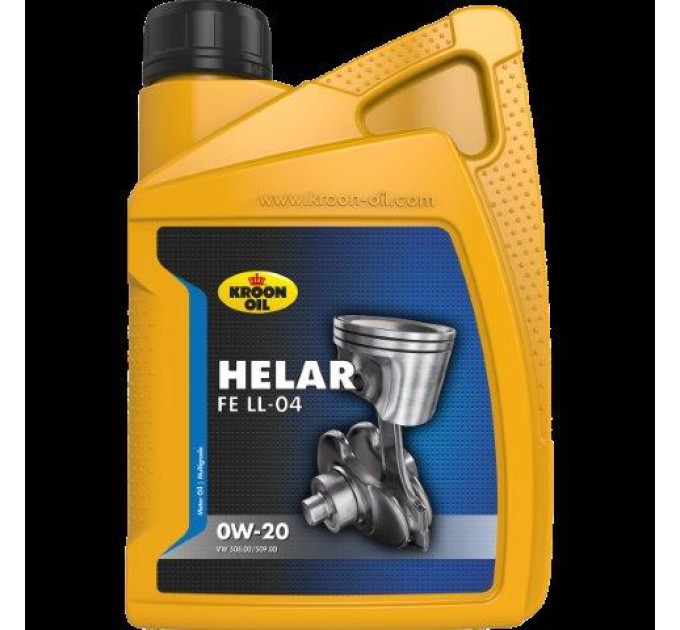 Моторне масло KROON OIL Helar FE LL-04 0W-20 1л