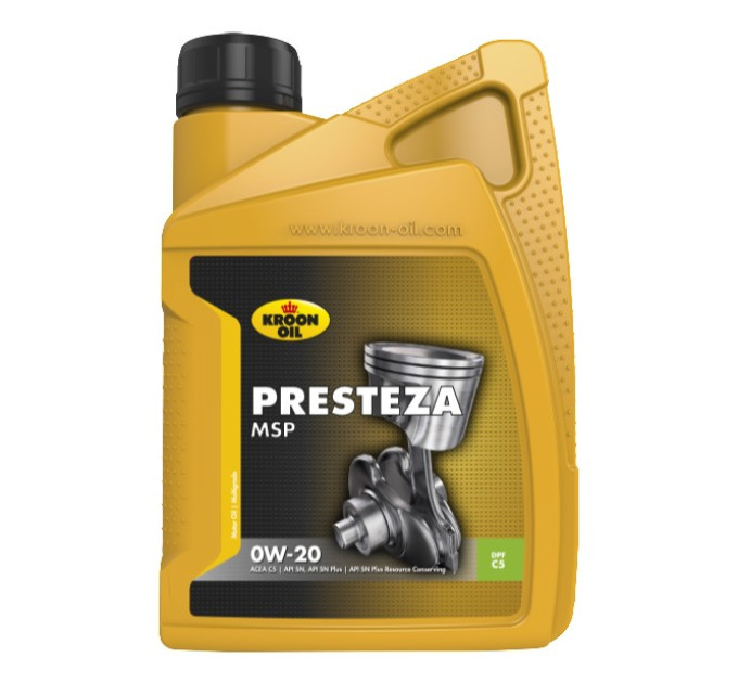 Моторне масло Presteza MSP 0W-20 1л KROON OIL