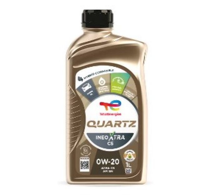Моторна олива QUARTZ INEO X C5 0W-20 1л TOTAL