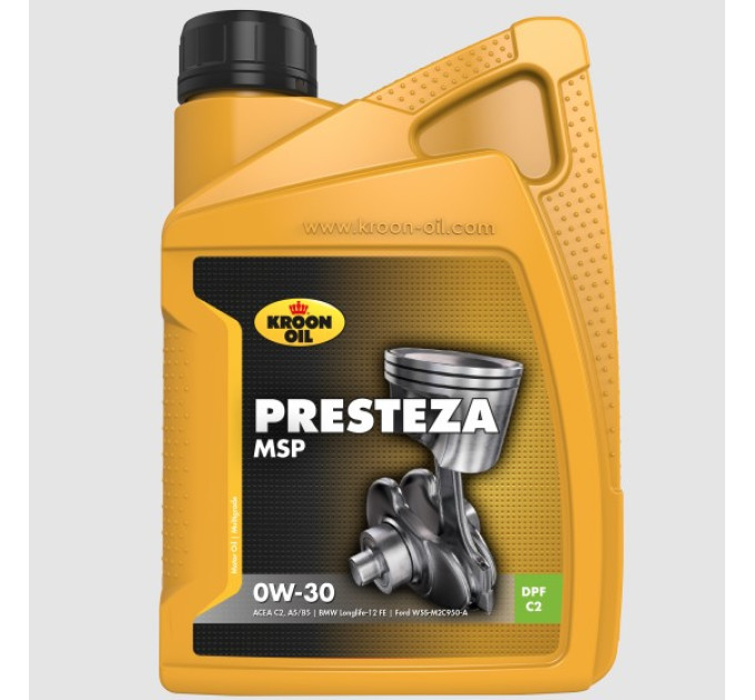 Масло моторне Presteza MSP 0W-30 1л KROON OIL