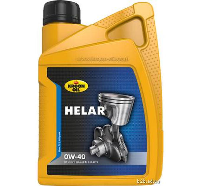 Моторна олива HELAR 0W-40 1л KROON OIL