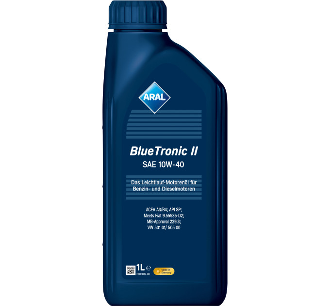 Моторне масло ARAL BlueTronic II 10W-40 1л