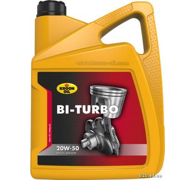 Моторне масло BI-TURBO 20W-50 5л KROON OIL