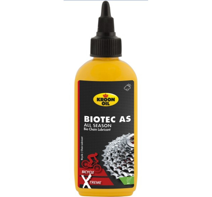 Мастило BioTec AS 100мл KROON OIL для ланцюгів, тросів та веломеханізмів