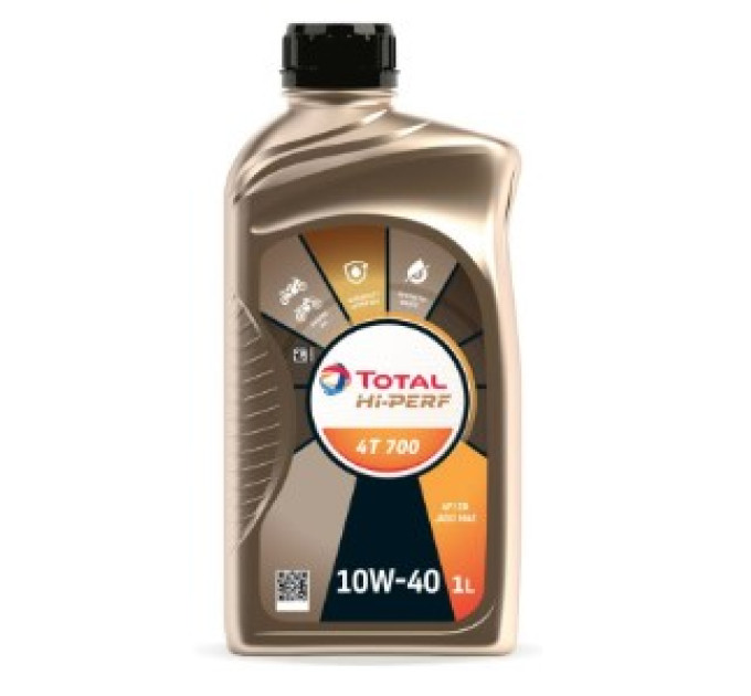 Моторне масло TOTAL HI PERF 4T 700 10W-40 1л для мототехніки