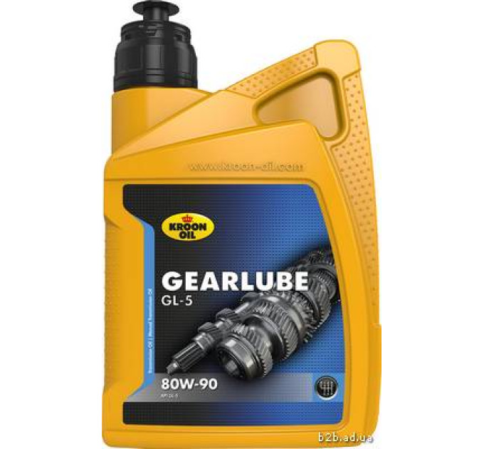 Трансмісійне масло GEARLUBE GL-5 80W-90 1 літр KROON OIL