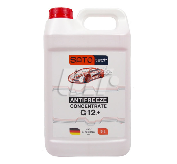 Антифриз фіолетовий (-80°C) 5л G12+ SATO