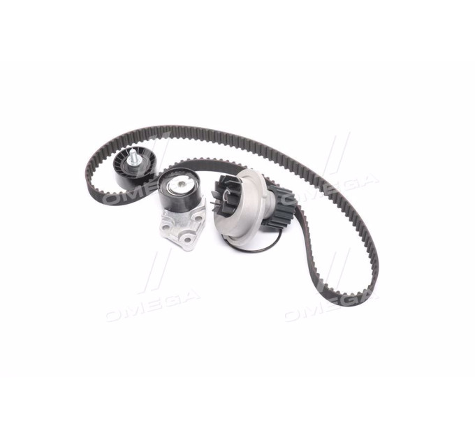 Ремкомплект ГРМ Chevrolet Lacetti, Aveo 1.6 з водяним насосом Gates PowerGrip Kit