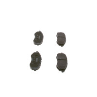  Колодки гальмівні дискові передні BOSCH CHEVROLET AVEO / KALOS ЛІФТБЕК (T200) 1.5/1.6  2003.01-2008.12