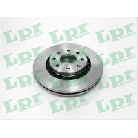 Диск гальмівний ПЕРЕДНІЙ CHEVROLET AVEO / KALOS ЛІФТБЕК (T250, T255) 1.5 2005.03-  LPR 