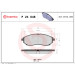 Передні дискові гальмівні колодки BREMBO для CHEVROLET AVEO/KALOS (T200) 1.5