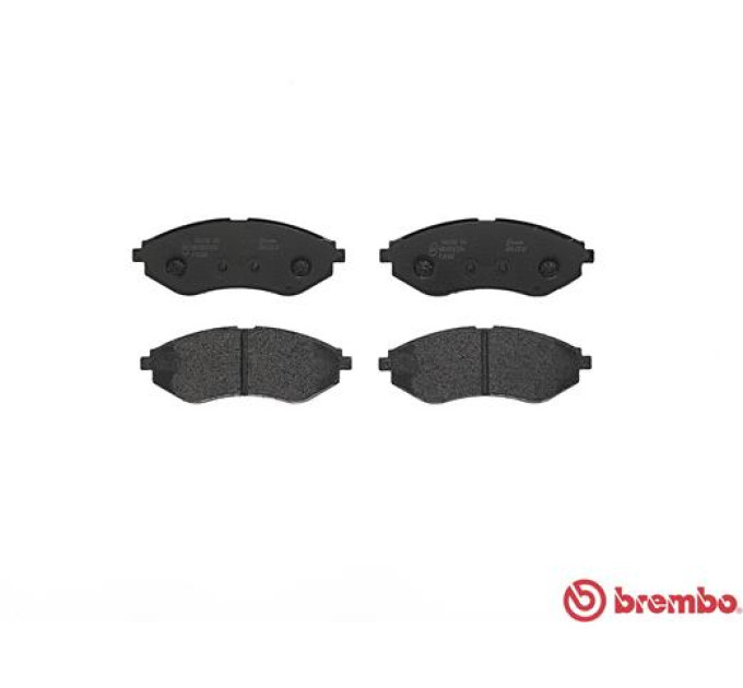 Передні дискові гальмівні колодки BREMBO для CHEVROLET AVEO/KALOS (T200) 1.5