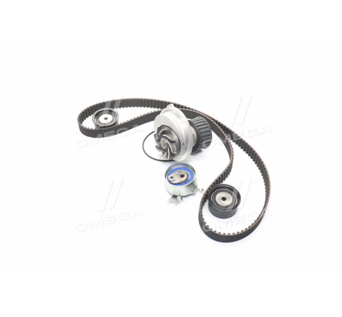 Ремкомплект приводу ГРМ з водяним насосом Gates PowerGrip Kit для Chevrolet Lacetti 1.8 (T18SED)
