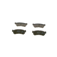  Колодки гальмівні дискові ЗАДНІ BOSCH CHEVROLET LACETTI ЛІФТБЕК (J200) 1.6/1.8 2003.03-2013.03