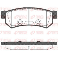  Колодки гальмівні дискові ЗАДН CHEVROLET LACETTI ЛІФТБЕК (J200) 1.6 2003.03-2013.03  REMSA