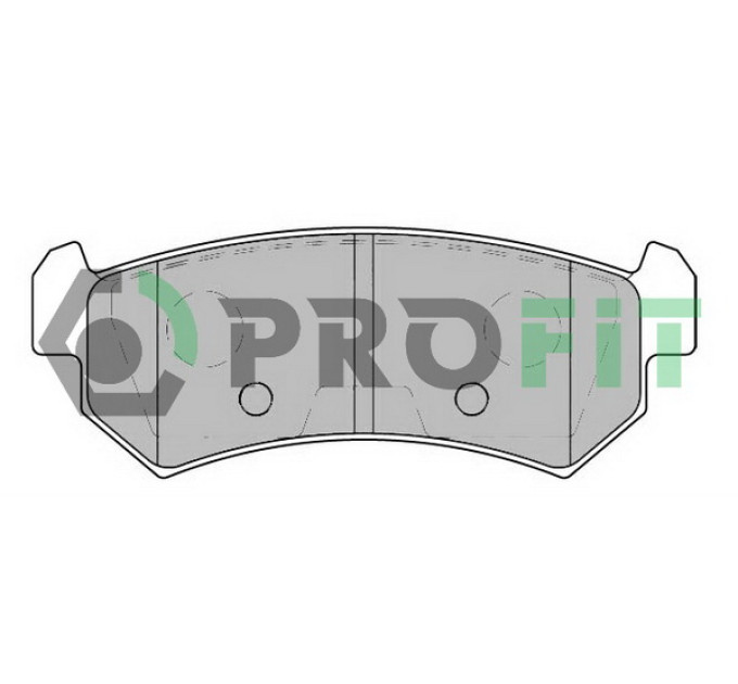 Задні дискові гальмівні колодки PROFIT для Chevrolet Lacetti (J200) 1.6 (2003-...)