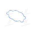 Прокладка клапанної кришки Daewoo Lanos 1.5, Nexia, Aveo (T250, T255) Silicone 4.61 мм TEMPEST