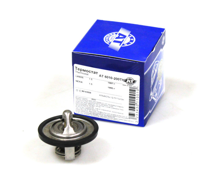 ТЕРМОСТАТ 87°C DAEWOO LANOS 1.5, NEXIA 1.5, NUBIRA 1.6 (ВСТАВКА) (96143939)