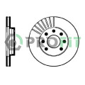 Передній гальмівний диск R-13 DAEWOO LANOS, OPEL ASTRA, KADETT, VECTRA A