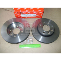 Диск гальмівний DAEWOO LANOS R13 передн., вент. (вир-во TRW)