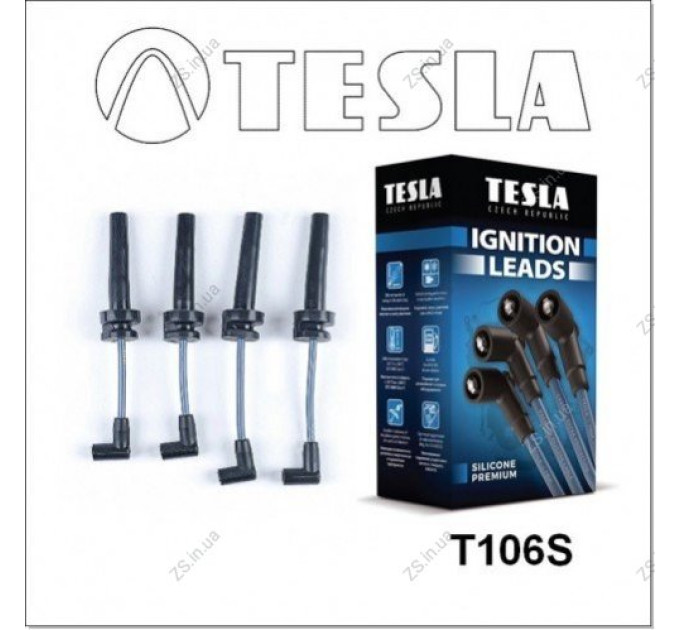 Дроти запалювання ГАЗ-31105 2.4 16V (дв. Chrysler) TESLA TS T106S