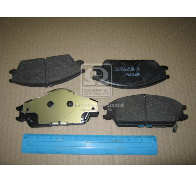 Передні гальмівні колодки HYUNDAI Accent, Getz 1.4 REMSA (2001–2011)