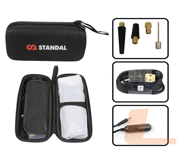 Компресор портативний цифровий STD 8804CP