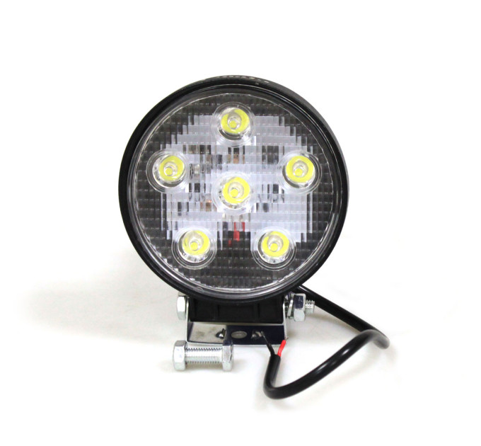 ФАРА ДЕННОГО СВІТЛА LED 6x3W, IP67, АЛЮМІНІЄВИЙ КОРПУС, 1350LM, 128×110×43 ММ