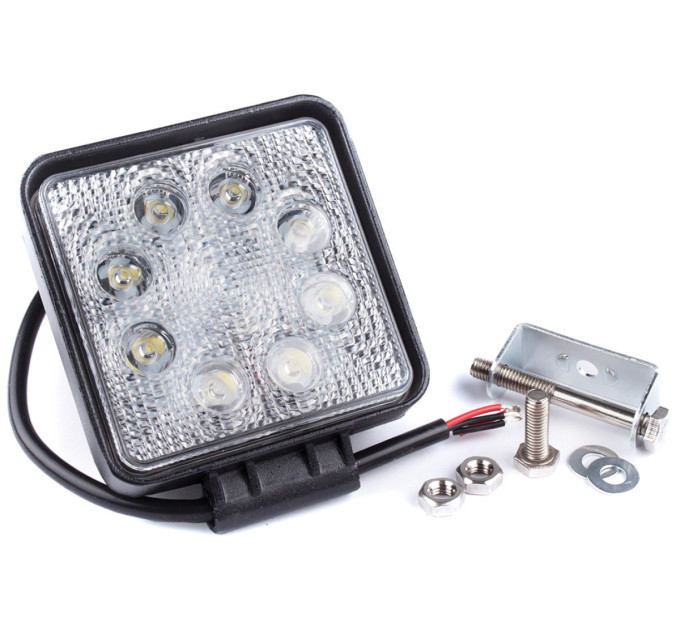 ФАРА ДЕННОГО СВІТЛА LED, 8x3W, IP67, 1800 Лм, алюмінієвий корпус