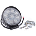 ФАРА ДЕННОГО СВІТЛА LED, 9X3W, IP67, АЛЮМІНІЄВИЙ КОРПУС, 128×110×58 ММ, 180 М, 2025 ЛМ