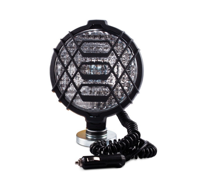 ФАРА ДОДАТКОВА, ШУКАЧ, ПРИКУРУВАЧ, НА МАГНІТІ, D160, 12V, 55W, БІЛА